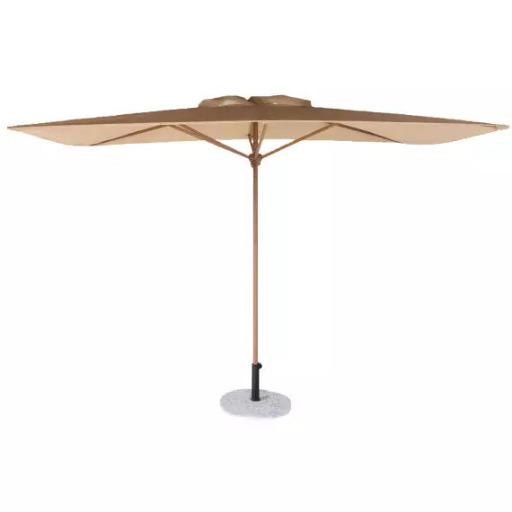 Parasol 2x2m Effet raphia