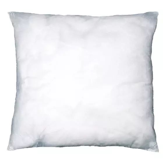 Coussin de garnissage en coloris blanc polyester blanc 60×60