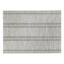Set de table  en polyester gris 33 x 45