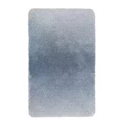 Tapis de bain doux dégradé bleu 60×100