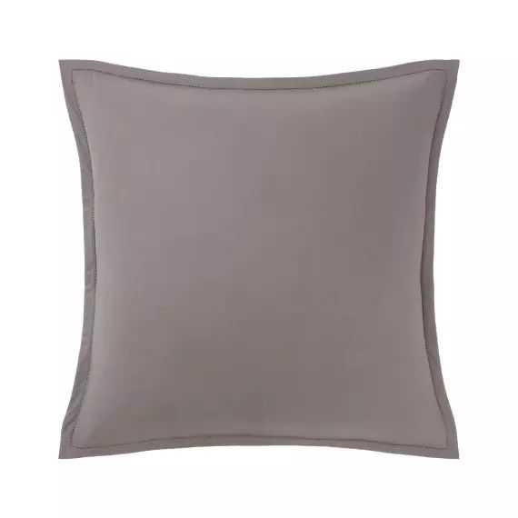 Taie d’oreiller percale Ardoise 65 x 65 cm