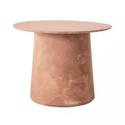 Pot de fleurs Bulbi en Pierre, Béton – Couleur Marron – 65 x 65 x 67 cm – Designer Studiopepe