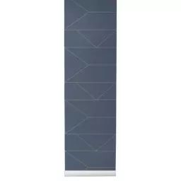 Papier peint Papier peint en Papier, Toile intissée – Couleur Bleu – 10 x 0.53 x 37.52 cm – Designer Trine Andersen