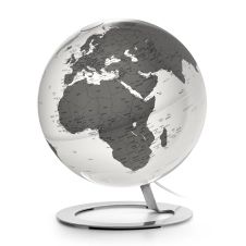 IGLOBE CHARCOAL – Globe design, lumineux, textes en anglais
