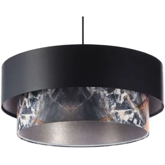Suspension Tissu Noir