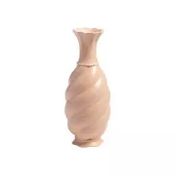 Vase Vases en Céramique, Porcelaine – Couleur Rose – 9.5 x 9.5 x 22 cm