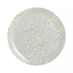 Assiette plate beige 26 cm