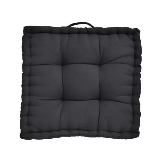 Coussin de sol 40×40 cm COLOR Noir
