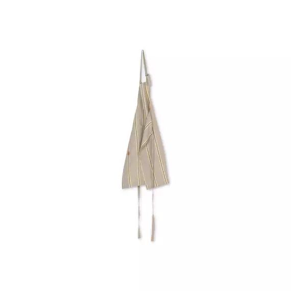 Tablier Torchons en Tissu, Coton – Couleur Beige – 72 x 18.17 x 86 cm