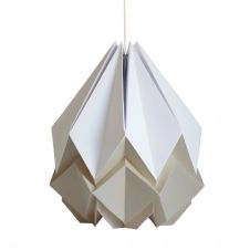 Suspension origami bicolore en papier taille L