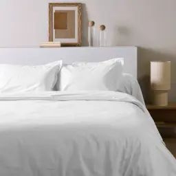 Housse de couette percale bio Elise CAMIF