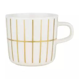 Tasse à café Tasses & mugs en Céramique, Grès – Couleur Or – 7.5 x 7.5 x 7 cm – Designer Annika Rimala