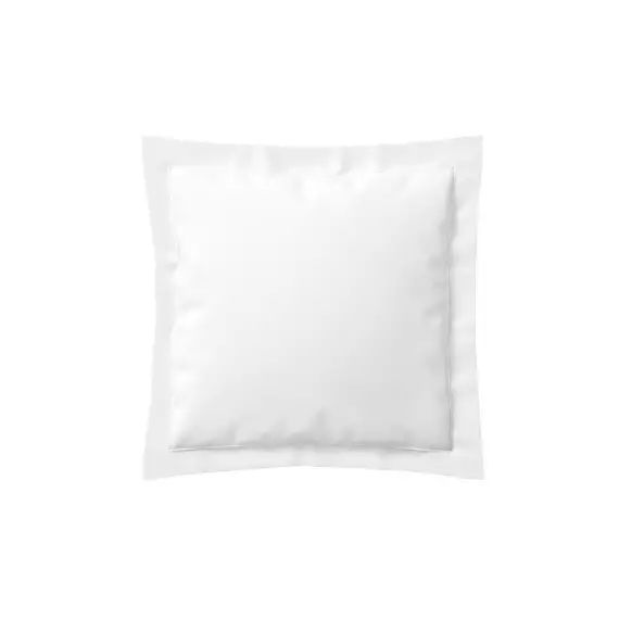 Taie d’oreiller coton blanc 65×65 cm