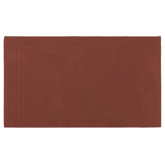 Tapis de bain 50x80cm uni 900gr/m²  Terracota 50×80