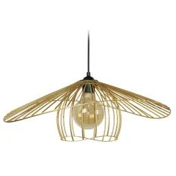 Suspension métal doré