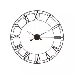 Horloge en métal vintage – Atmosphera