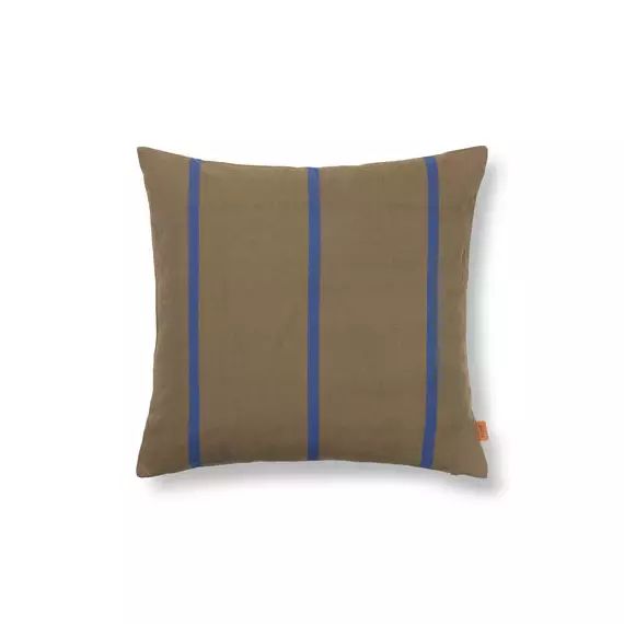 Coussin Coussins en Tissu, Coton – Couleur Bleu – 36.34 x 36.34 x 36.34 cm