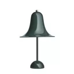 Lampe de table Pantop en Métal, Métal peint – Couleur Vert – 200 x 34.34 x 38 cm – Designer Verner Panton