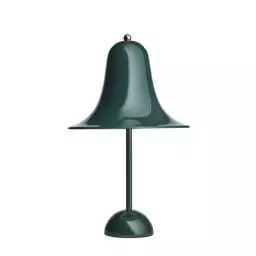 Lampe de table Pantop en Métal, Métal peint – Couleur Vert – 200 x 34.34 x 38 cm – Designer Verner Panton