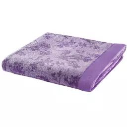 Drap de bain coton 100×150 cm violet