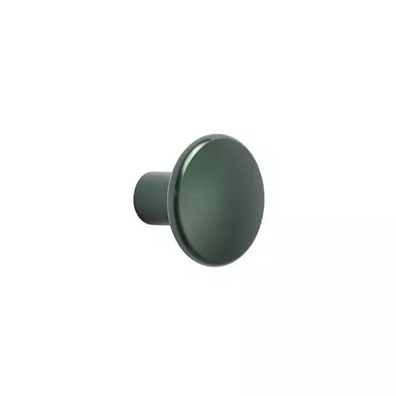 Patère The dots en Métal, Acier – Couleur Vert – 10.63 x 10.63 x 10.63 cm – Designer Lars Tornoe