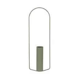 Vase Vases en Métal, Acier – Couleur Vert – 26 x 11 x 76 cm – Designer Studio