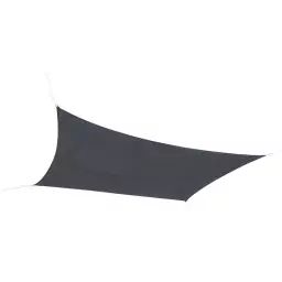 Voile d’ombrage 3×2 m anthracite