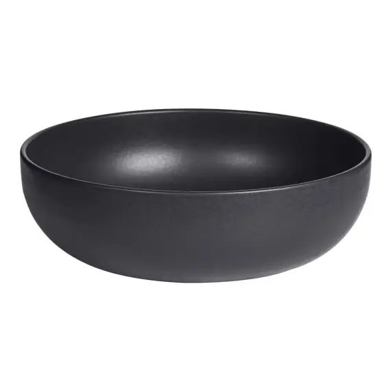 Saladier    26 cm en grès  noir