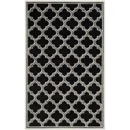 Tapis interieur / exterieur en gris & ivoire, 122 x 183 cm