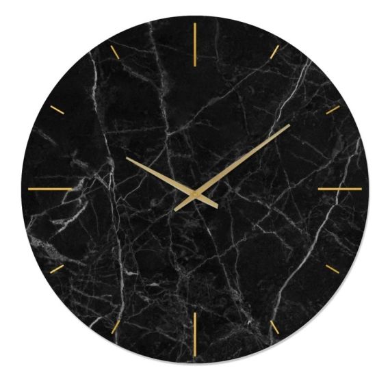 Horloge Kara noir Diam.40 cm