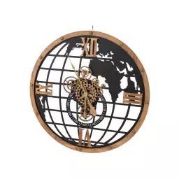 Horloge Monde Ø 80 cm – Amadeus