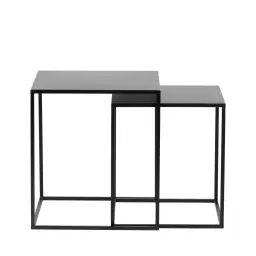 Ziva – 2 tables basses en métal