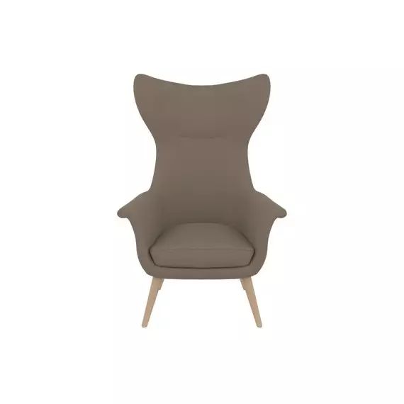 GARY Fauteuil design BUT PRO taupe