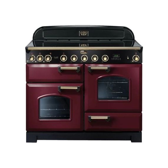 Piano de cuisson induction Falcon DELUX110 INDUC ROUGE/LAITON