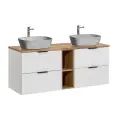 image de meuble double vasque scandinave