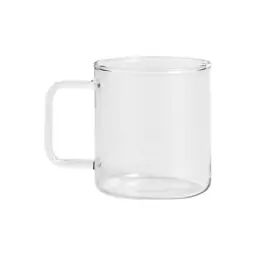 Mug Borosilicate en Verre, Verre borosilicaté – Couleur Transparent – 14.42 x 14.42 x 9 cm