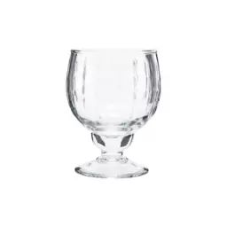 Verre à vin blanc Vintage en Verre, Verre ciselé – Couleur Transparent – 13.39 x 13.39 x 12.5 cm