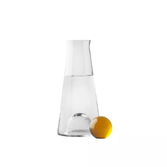 Carafe en Verre, Cristal – Couleur Transparent – 15 x 23 x 25 cm – Designer Nina Jobs