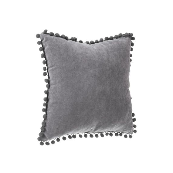 Coussin à pompons Scandinave 40×40 cm Instants volés » – Atmosphera »