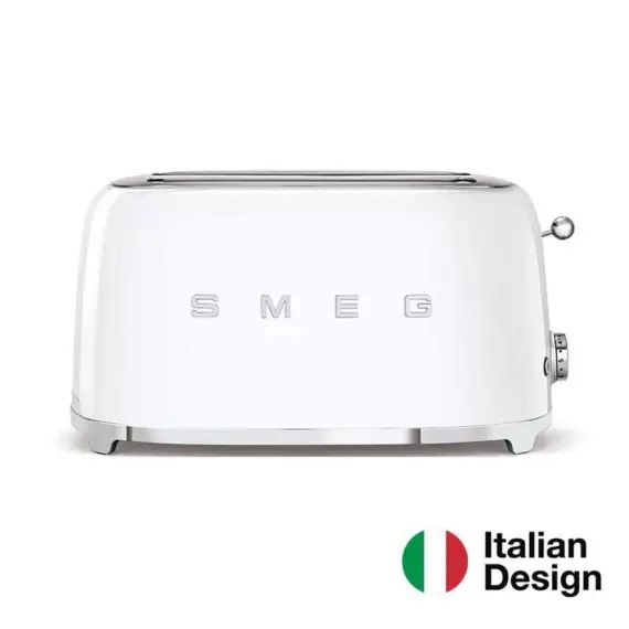 Grille pain 2 fentes    en inox  blanc