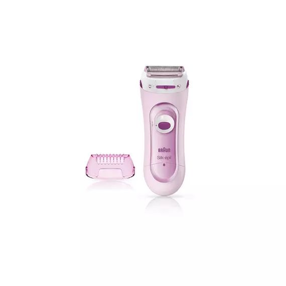 Rasoir femme Braun Silk-épil Lady Shaver 5-100 Rose, et Tondeuse Pour Femme Sans Fil  LS5100