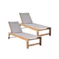 image de transat, chaise longue scandinave 