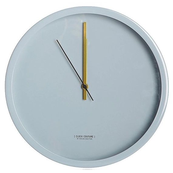 Horloge murale Clock Couture Gris – House Doctor