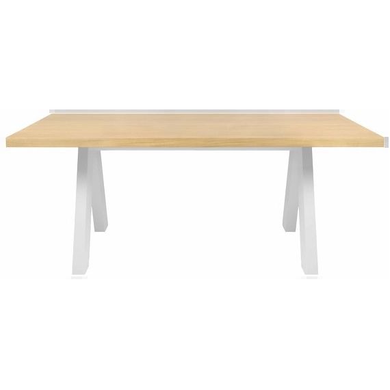 Table en chêne blanche Apex – Tema Home