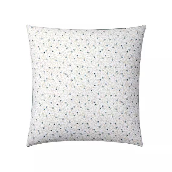 Taie d’oreiller en percale de coton bleu clair 64×64