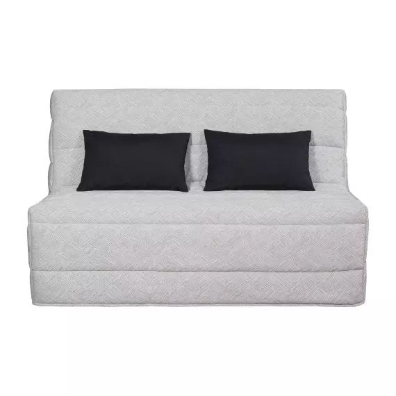 Banquette lit Bz Slyde AZELIE SIMMONS coloris tambre gris clair