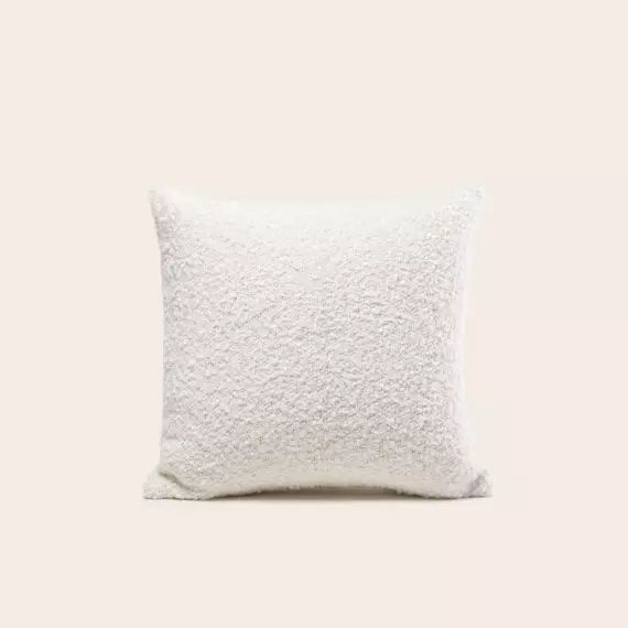 Housse de coussin LEONARD ivoire – ECRU