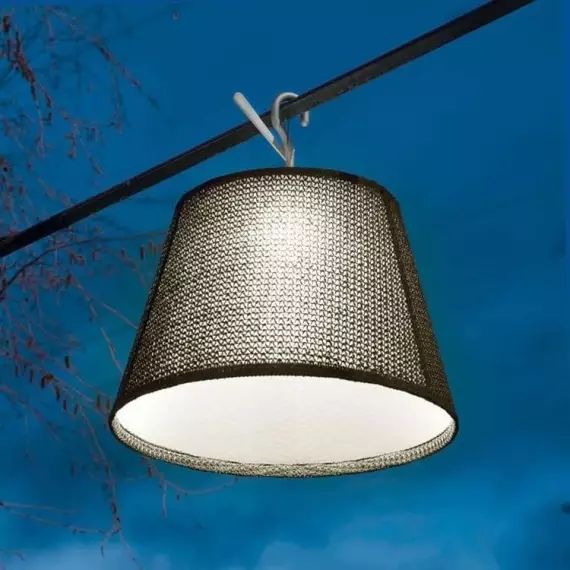 TOLOMEO PARALUME OUTDOOR-Suspension d’extérieur LED avec crochet Ø52cm