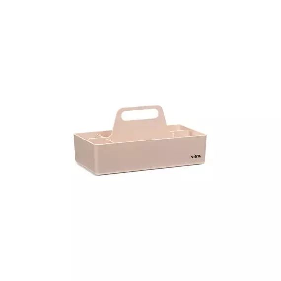 Bac de rangement Toolbox en Plastique, ABS – Couleur Rose – 24.99 x 24.99 x 15.6 cm – Designer Arik Levy