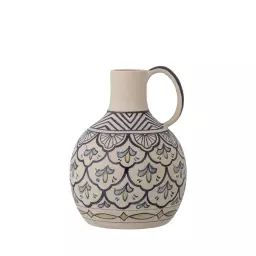 Nadya – Vase en grès céramique ø20cm – Couleur – Multicolore